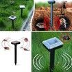 Solar Powered Animal Repeller with Motion Sensor Mice Repeller 1 pack