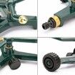 Lawn Sprinklers for Hoses, Garden Sprinklers for Patio, 360 Degree Rotation Water Sprinkler for Lawn Plants