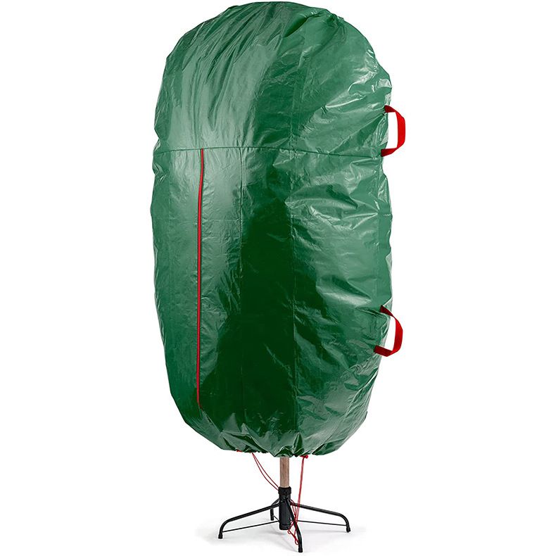 Upright Christmas Tree Storage Bag?Comes With Drawstring Hem, Zipper And Carry Handles?140*190CM)