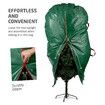 Upright Christmas Tree Storage Bag?Comes With Drawstring Hem, Zipper And Carry Handles?140*190CM)