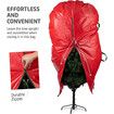 Upright Christmas Tree Storage Bag?Comes With Drawstring Hem, Zipper And Carry Handles?140*190CM)