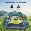 5 Man Beach Tent Shelter Camping Pop Up Instant Dome Family Shade Hiking Sun Rain Picnic Outdoor Waterproof 270x270x150cm Green