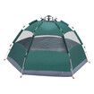 5 Man Beach Tent Shelter Camping Pop Up Instant Dome Family Shade Hiking Sun Rain Picnic Outdoor Waterproof 270x270x150cm Green