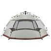 5 Person Pop Up Tent Beach Shelter Camping Instant Dome Family Shade Hiking Sun Rain Picnic Outdoor Waterproof 270x270x150cm Creamy white