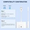 CarPlay Wireless Adapter for Factory Wired CarPlay Upgrade Plug & Play Wireless CarPlay Dongle Converts Wired to Wireless,Fit for Cars from 2015 & iPhone iOS 10+