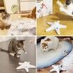 Interactive Cat Toy, 360 Degree Rotating Automatic Cat Toys with Sensor Switch