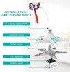 Interactive Cat Toy, 360 Degree Rotating Automatic Cat Toys with Sensor Switch