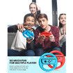 Steering Wheel Compatible with Nintendo Switch Wheel 2 Pack (Blue and Red)