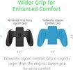 JoyCon Controller Game Accessories Handheld Joystick Remote Control Holder Joy Con Kit Blue