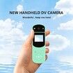 360 Degree Hand-Held Action Camera, D2 Hand-Held DV HD 1080P Action camera Video recording Sports DV Camera MP3 (Green)