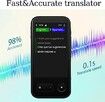 Language Translator Device 138 Languages Two-Way Instant Translator Portable Pocket Traductor Support WiFi/Offline/Images/SIM/Recording