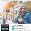 Hat with Bluetooth Speaker Adjustable Hat Wireless Smart Speakerphone Cap for Outdoor Sport Baseball Cap(Dark Grey)