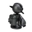 Home Security Camera 1080P Indoor WiFi Camera Baby Monitor Cute Robot Shape with Motion Detection IR Night Vision APP Control-Black