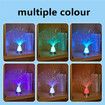 Colorful Fiber Optic Lamp LED Starlight Atmosphere Light Color Changing Crystal Night Light Wedding Party Christmas Decor Lamp