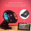 Nintendo Switch Joy-Con Steering Wheel Table Attachment, Switch Racing Wheel Accessory,Black