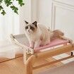 Cat Window HANGING BED Window Perch Hammock Seat for Indoor Sunbath Space Saving Washable Holds Up to 40 lbs