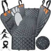 Dog Seat Covers with Mesh Visual Window Nonslip Pet Seat Cover for Back Seat Washable Dog Hammock for Cars Trucks and SUVs