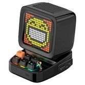 Divoom Ditoo Retro Pixel Art Game Bluetooth Speaker with 16X16 LED App Controlled Front Screen (Black)