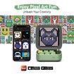 Divoom Ditoo Retro Pixel Art Game Bluetooth Speaker with 16X16 LED App Controlled Front Screen (Green)