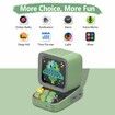 Divoom Ditoo Retro Pixel Art Game Bluetooth Speaker with 16X16 LED App Controlled Front Screen (Green)