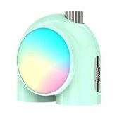 Divoom Planet-9 Smart Mood Lamp, Cordless Table Lamp with Programmable RGB LED for Bedroom Gaming Room Office-Green