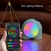 Divoom Planet-9 Smart Mood Lamp, Cordless Table Lamp with Programmable RGB LED for Bedroom Gaming Room Office-Green