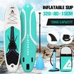 Stand Up Paddle Board SUP with Seat Inflatable Paddleboard Blow Up Kayak Backpack Leash Pump