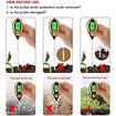 4 in 1 Soil Tester, Portable PH Soil Moisture Meter, Soil CE Meter