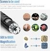 Wireless Digital Microscope, 50X-1000X Magnification WiFi Portable Handheld Microscopes