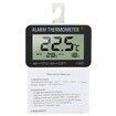 Fridge Thermometer Digital Freezer Temp Tester Alarm LCD Display with Hook