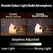 Night Light Cute Silicone Nursery Pear Lamp Squishy Night Lamp for Bedroom Kawaii Bedside Lamp for Kids Room (Duck)