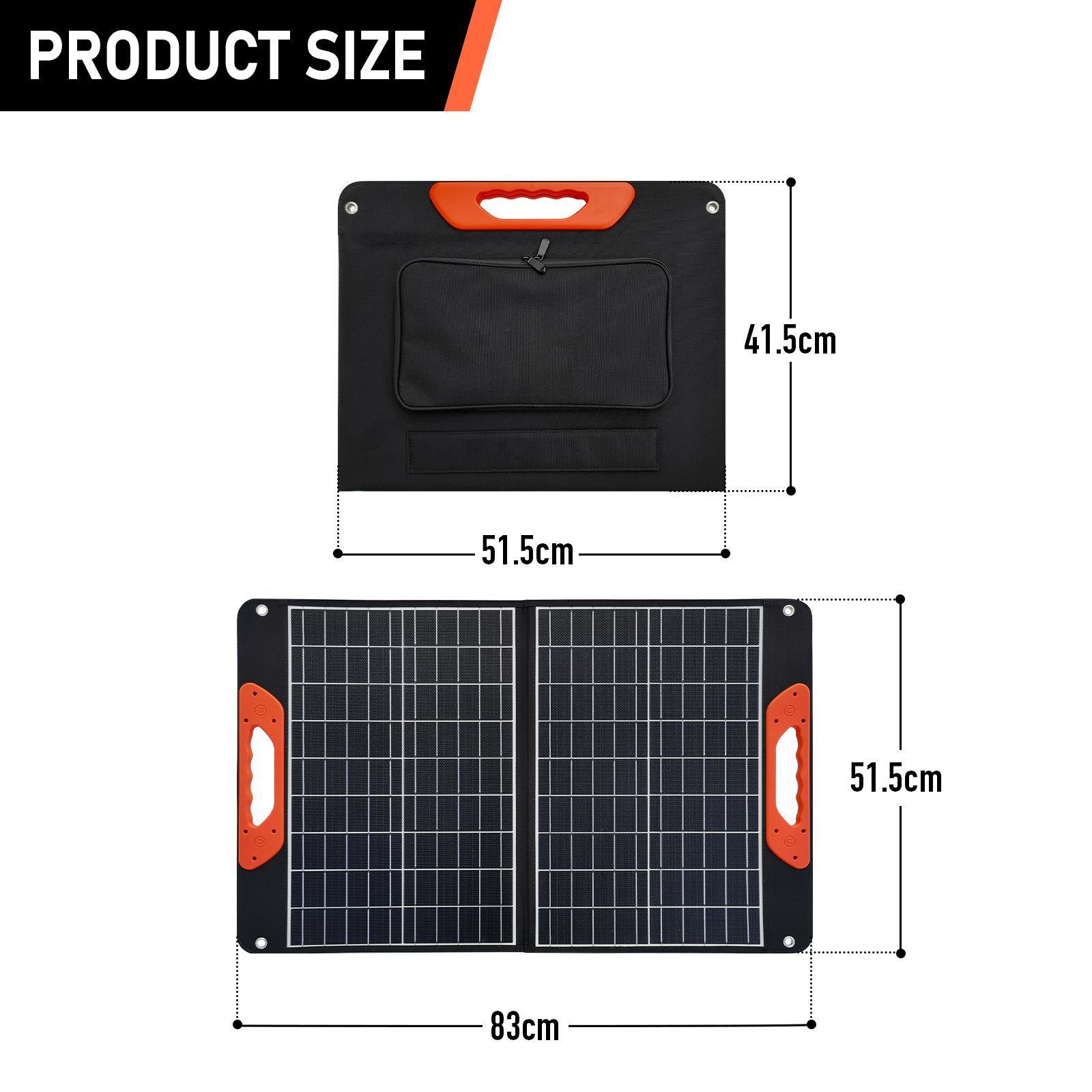 Portable Solar Panel Off Grid Charger Camping System Folding for