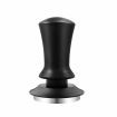 Espresso Hand Tamper,Premium Barista Coffee Tamper with Calibrated Spring,Stainless Steel Base Tamper Compatible with Espresso Machine Rancilio,Gaggia Bottomless Portafilter (58mm, Black)