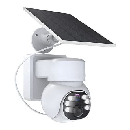 Solar Powered Home Security Cameras, PIR Motion Sensor  (Operated with, Wifi Battery and TF Card are not Included)