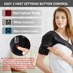 Portable Infrared Heating Pad for Shoulder Pain Hot Cold Therapy Rotator Cuff Muscle Relief Strap