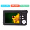 Digital Camera, 18MP COMS Sensor, HD Digital Video Camera, 8X Zoom Auto Focus Camera, USB 2.0 Port, Built-in Speaker, Battery Operated