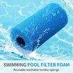 2 Pcs Bestway Pool Filter Sponge Cartridge Swimming Pool Filter Foam Compatible with Intex Type II Replacement