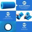 2 Pcs Bestway Pool Filter Sponge Cartridge Swimming Pool Filter Foam Compatible with Intex Type II Replacement