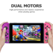 Joycons for Switch Nintendo,Switch Joycons Compatible with Nintendo Switch Wireless L/R Joycon Controller with Double Vibration Support Wake-up and Screenshot