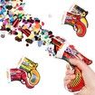 12pcs Inflatable Fireworks Toys Confetti Poppers Multicolor with Party Supplies for New Year Birthday Christmas Wedding Graduation