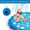 Splash pad for Kids, 170cm Kiddie Pool Splash Pads for Toddlers