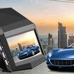 Dash Cam, Front and Rear Car Camera Car Driving Recorder Night Vision with 2inch Screen