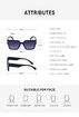 Retro Polarized Sunglasses UV Protection Hand-crafted Vintage Frame Fashion Cool Sun Glasses