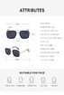 Aviator Sunglasses for Men Polarized Women UV Protection Lightweight Driving Fishing Sports Women Men Sunglasses