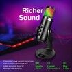 Gaming Microphone with RGB Light Modes, Crusader