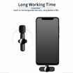 Professional Lavalier Lapel Microphone For IPhones Android Smartphone Recording Mic