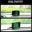 2023 New HUD GPS Speedometer Digital Speed Meter Head Up Display for Cars Trucks, USB Cable Install Accurate KMH Speed Updates in 1 KMH