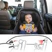 Baby Car Mirror Camera 4.3'' HD Display for Car Back Seat Full View Infant Night Vision Rear Facing Seat for Baby-480P