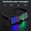 LED Glasses, APP Control Glasses for Parties,Festival,Halloween