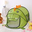 Children Indoor Tent Playhouse Zipper Toy Castle Boy Cartoon Little Dinosaur Shape Screen Toy Window Tent Girl Simulation Camping